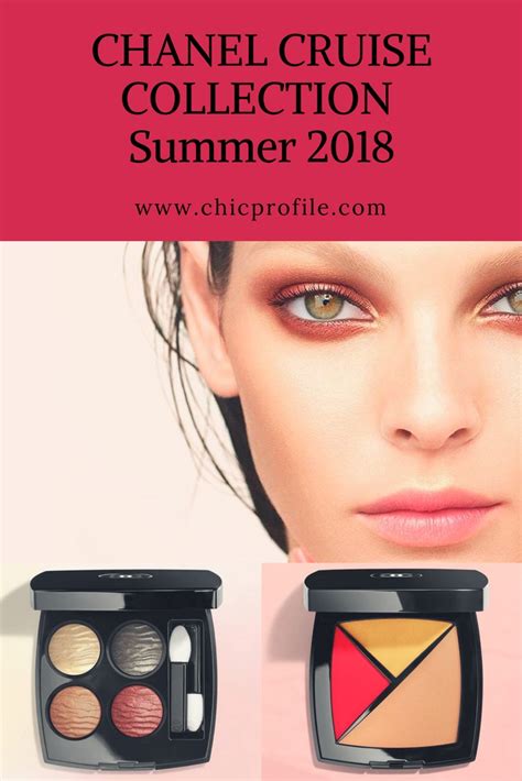 chanel makeup cruise collection 2018|Chanel makeup summer 2024.